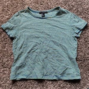Striped crop top